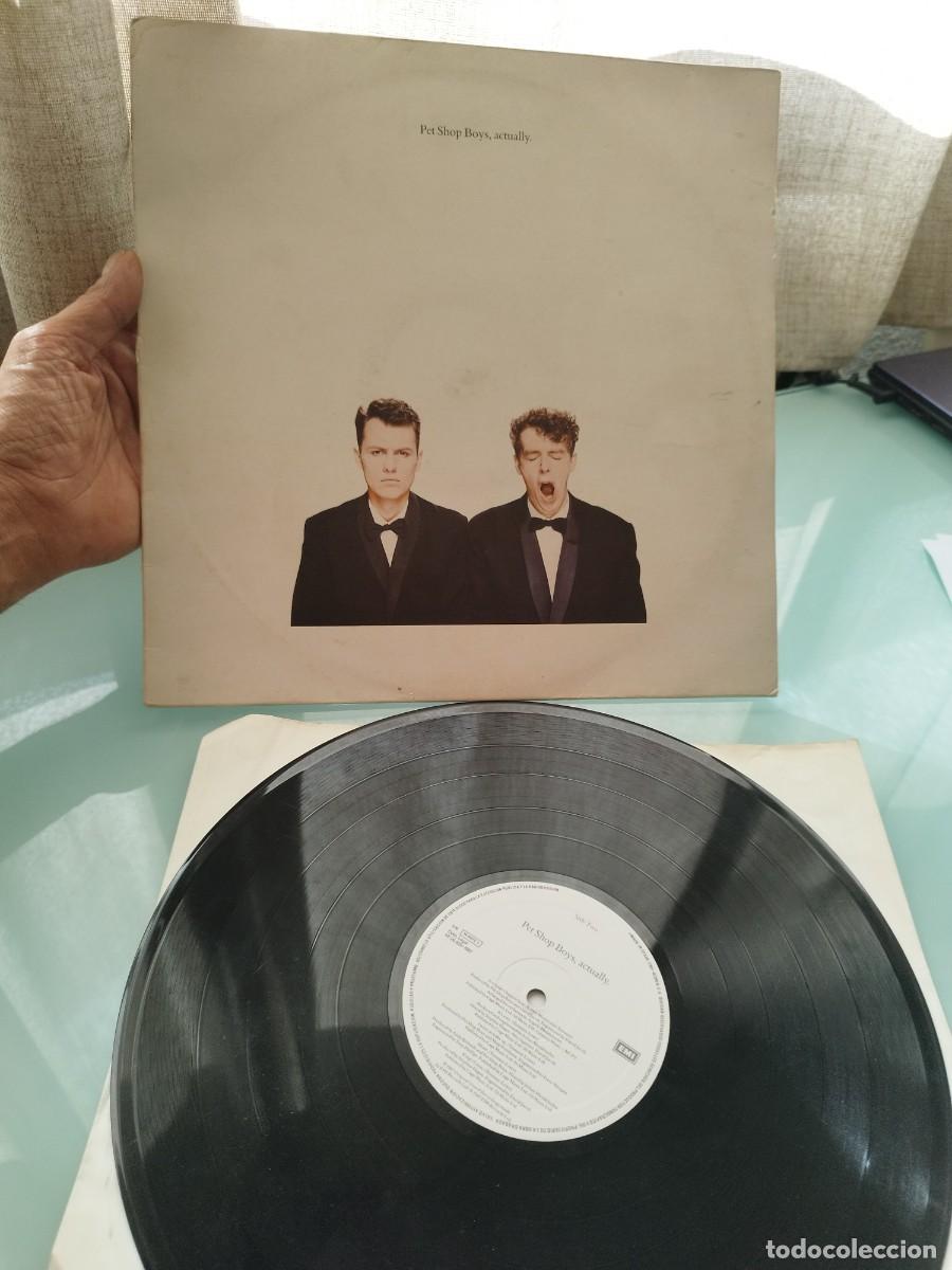 Discos de vinilo: Pet Shop Boys - Actually. Vinilo lp.