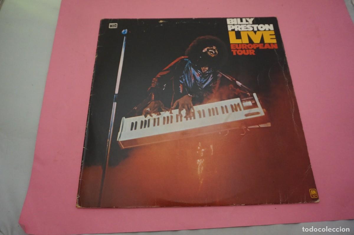 Discos de vinilo: LP/ BILLY PRESTON - LIVE EUROPEAN TOUR - EL VINILO ESTA EN BUEN ESTADO