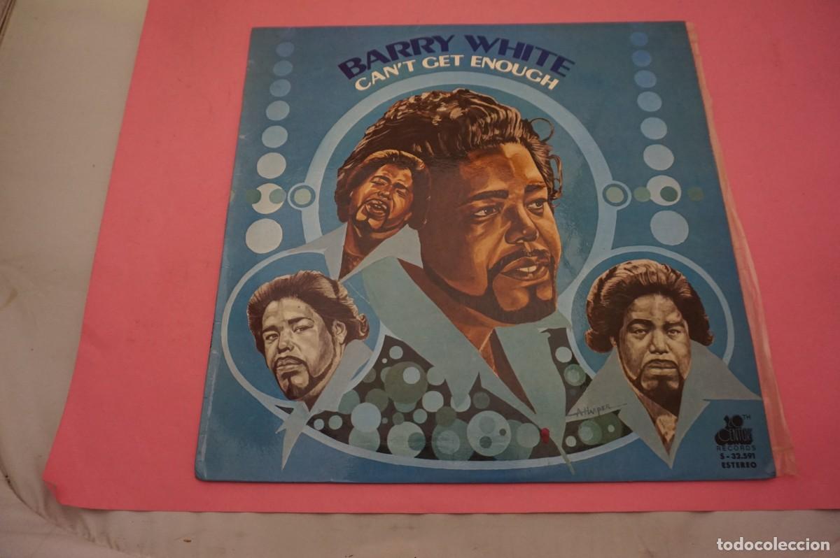 Discos de vinilo: LP/ BARRY WHITE - CAN'T GET ENOUGH - EL VINILO ESTA EN BUEN ESTADO