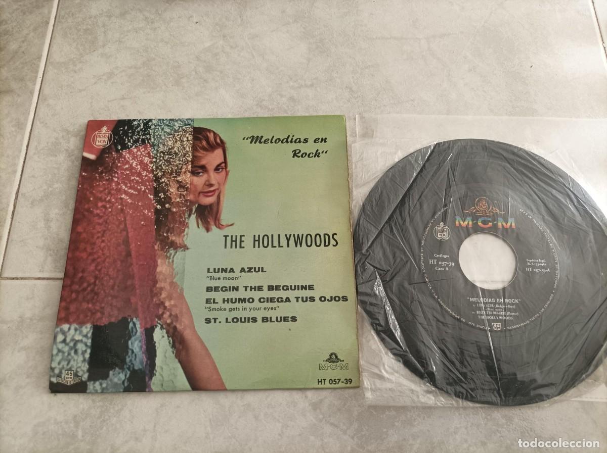 Discos de vinilo: The Hollywoods melodia en rock ep -raro-