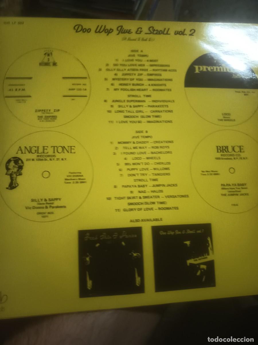 Discos de vinilo: DISCO LP DO WOP FIVE & STROLL VOL ,2 - Foto 2