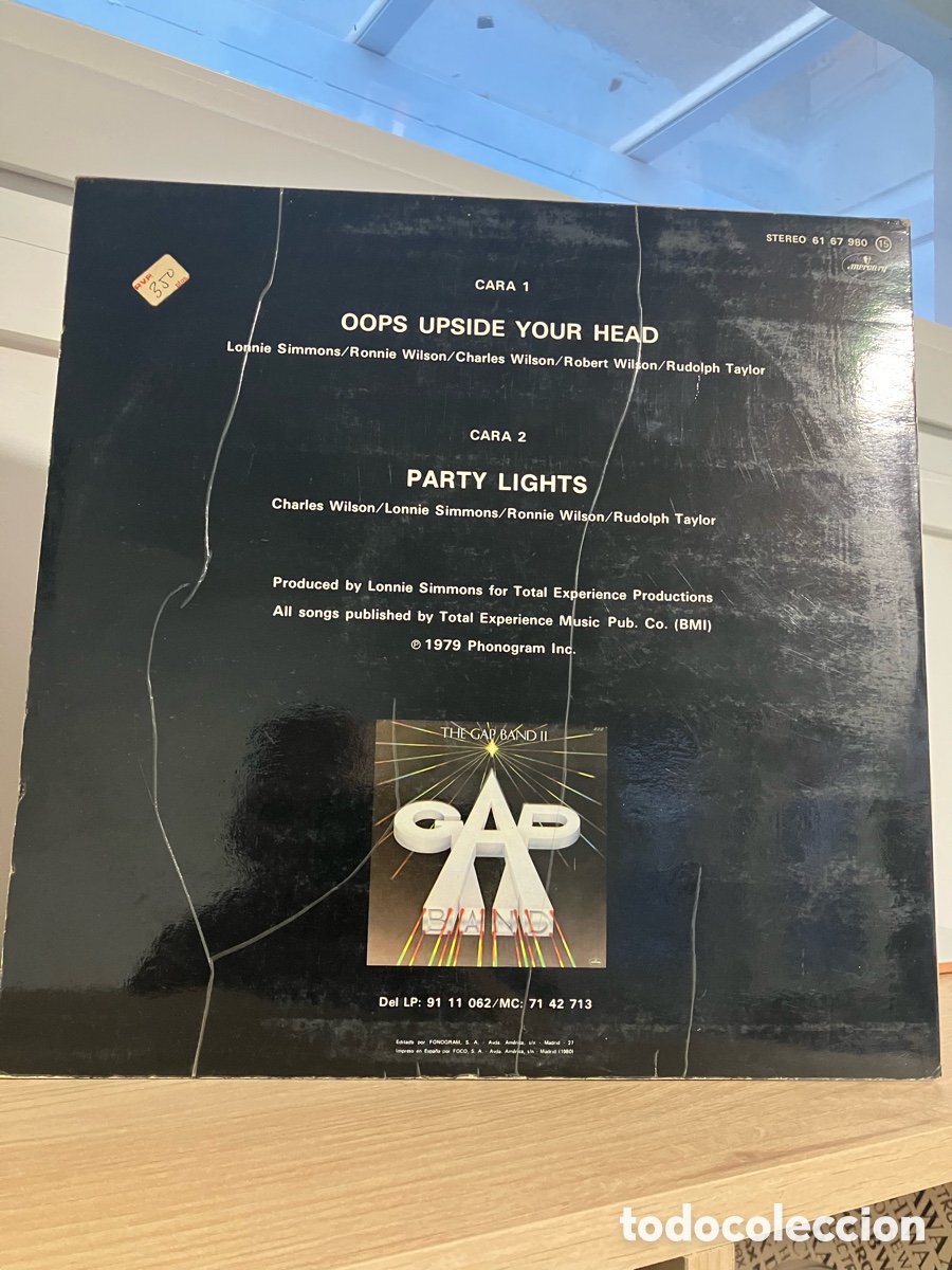 Discos de vinilo: The Gap Band - Oops Upside Your Head - Foto 3