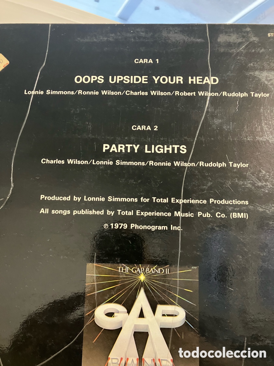 Discos de vinilo: The Gap Band - Oops Upside Your Head - Foto 4