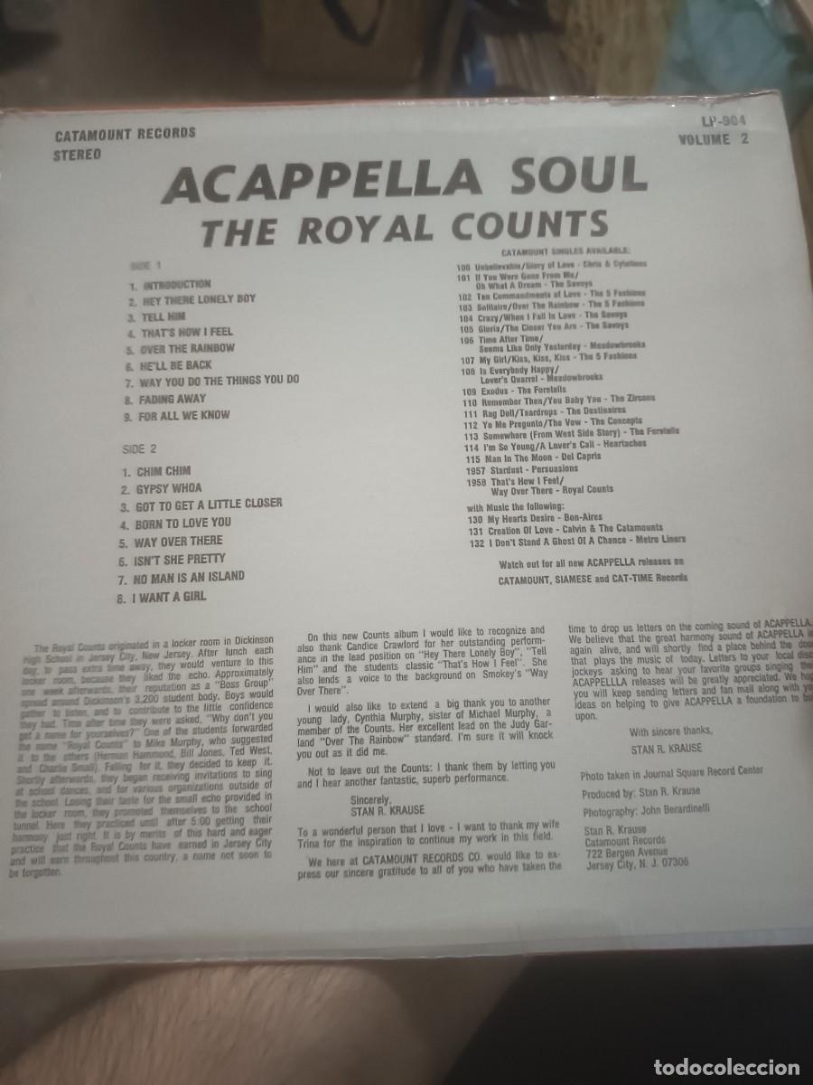 Discos de vinilo: DISCO LP ACAPPELLA SOUL VOL.2 - Foto 2