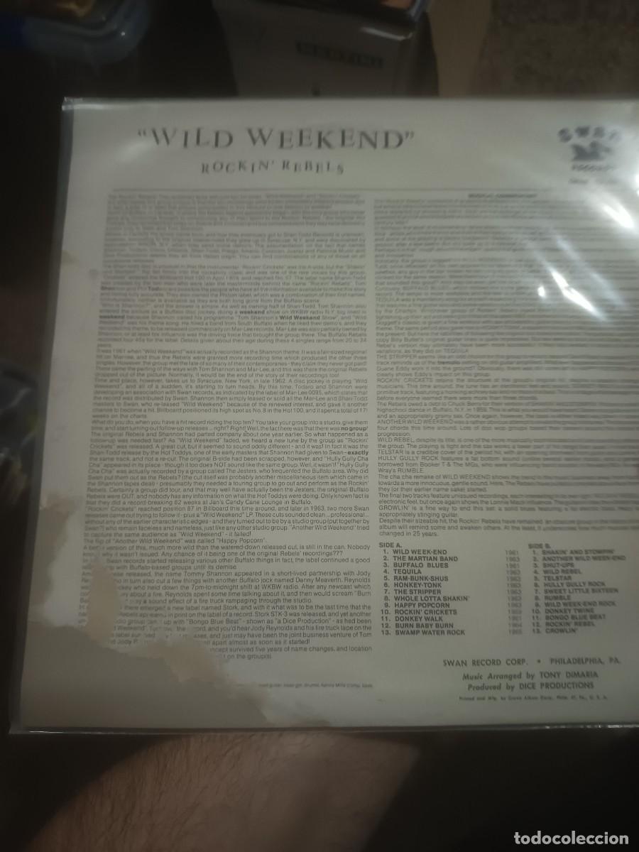 Discos de vinilo: DISCO LP THE ROCKING REBELS,( USA) - Foto 2