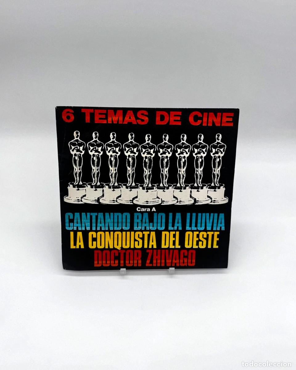 Discos de vinilo: Vinilo 7&rdquo; 6 Temas de Cine EP Promo 1980 Polydor Las Estrellas BSO Cl&aacute;sicas