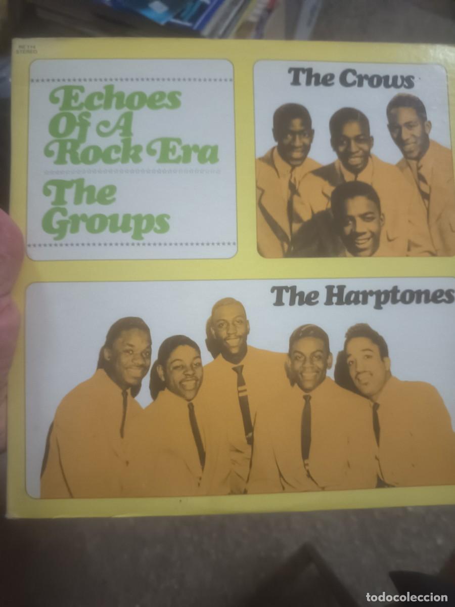 Disques de vinyle: DiSCO LP ECHOES OF A ROCK ERA THE GROUPS