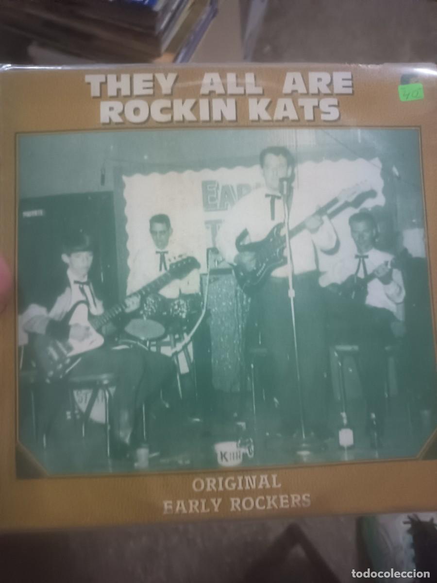 Discos de vinilo: DiSCO LP THEY ALL ARE ROCKING KATS