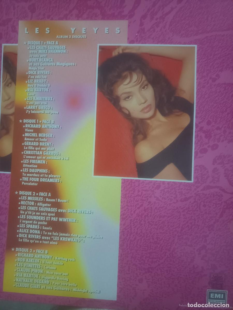 Discos de vinilo: DISCO LP LES YEYES ,( DOBLE DISCO) - Foto 3