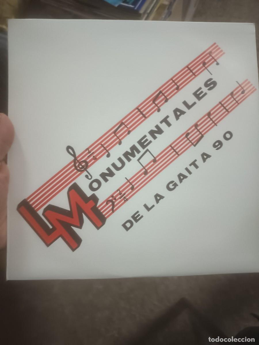 Discos de vinilo: DISCO LP MOMUMENTALES DE LA GAITA 90