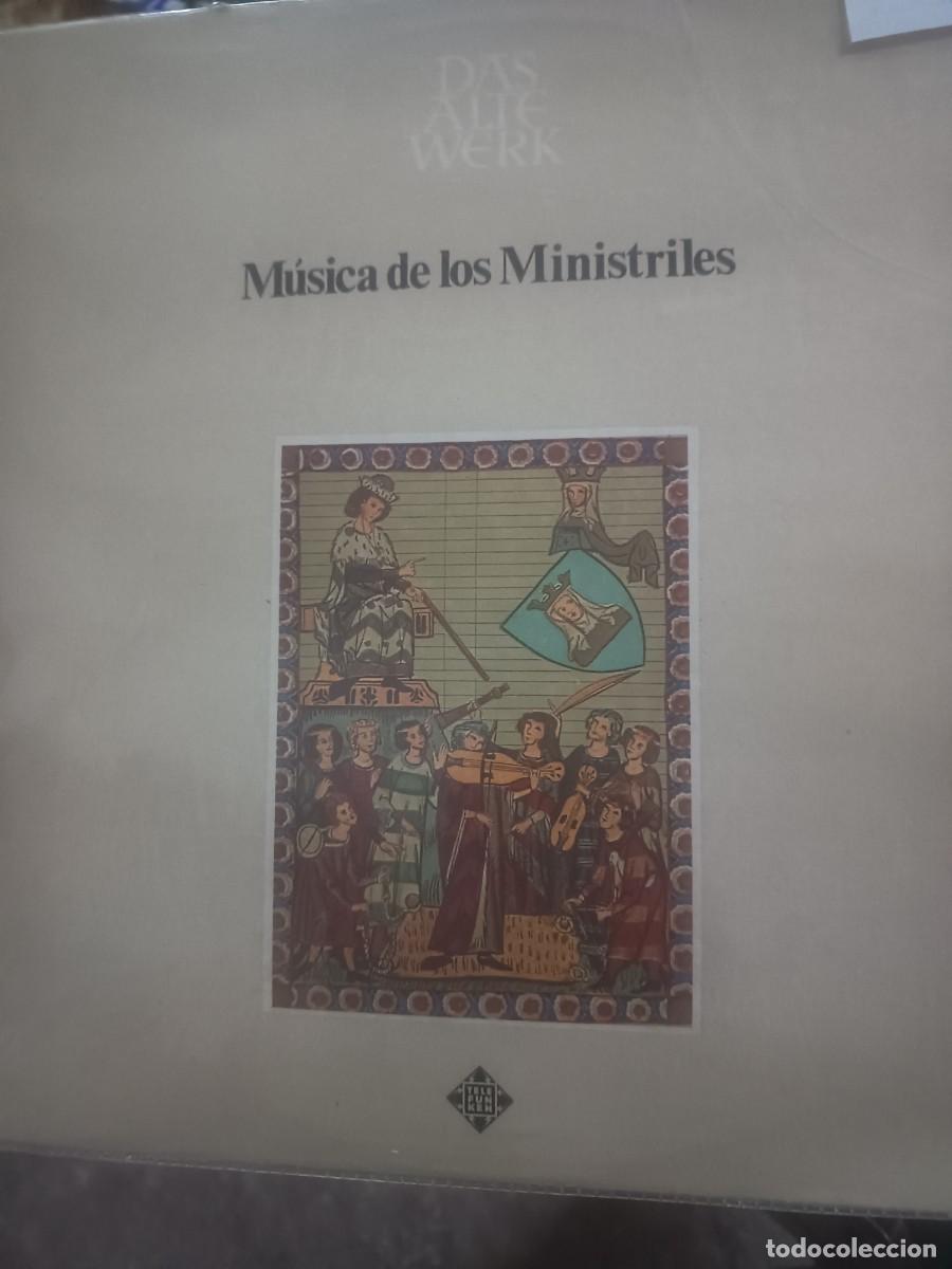 Discos de vinilo: DISCO LP MUSICA DE LOS MINISTRILES