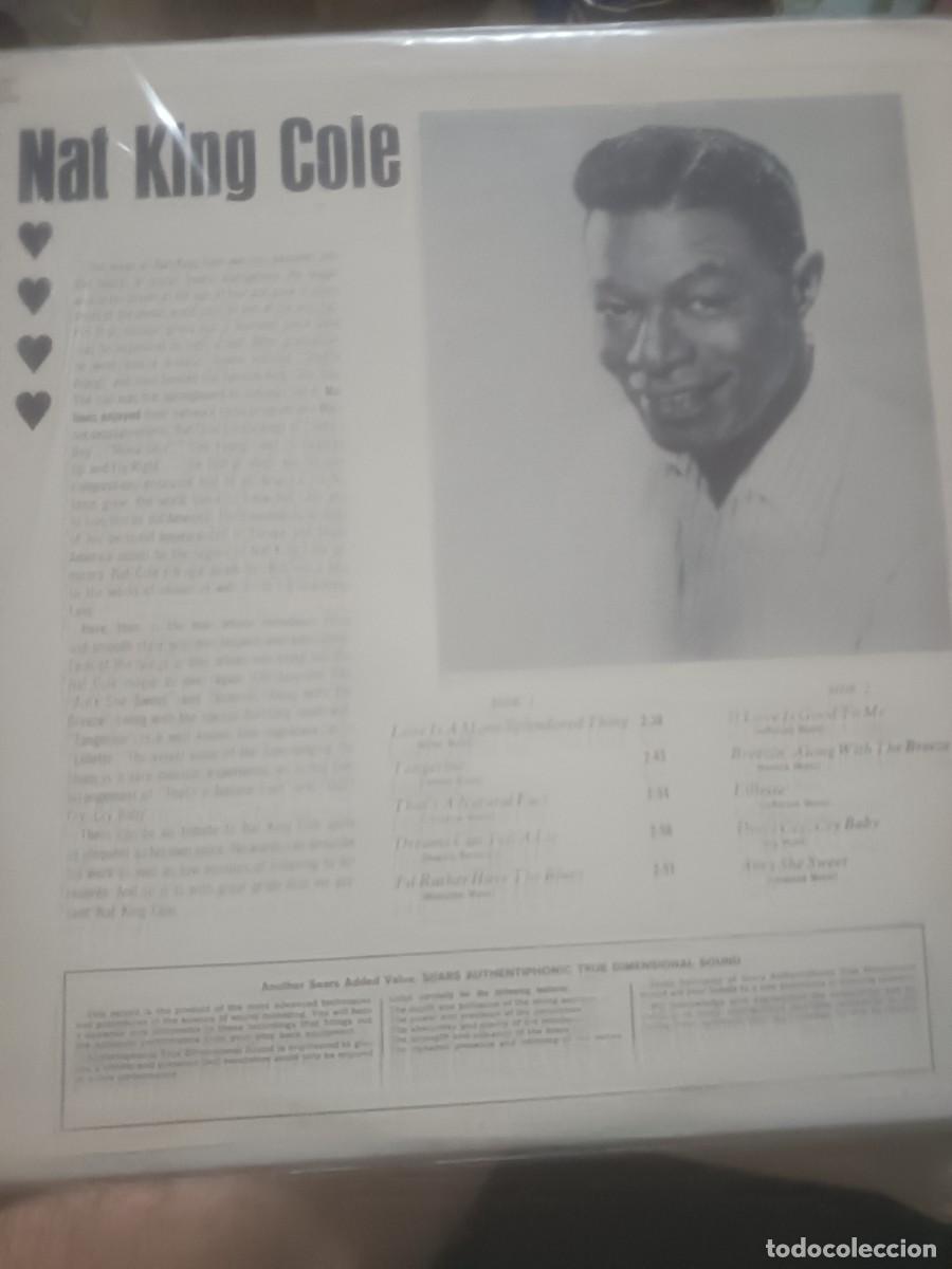 Discos de vinilo: DiSCO LP NAT KING COLE( USA) - Foto 2