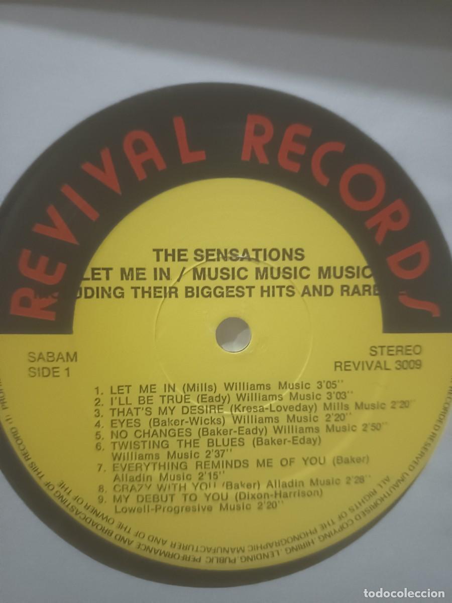 Discos de vinilo: DISCO LP THE SENSATIONS - Foto 3