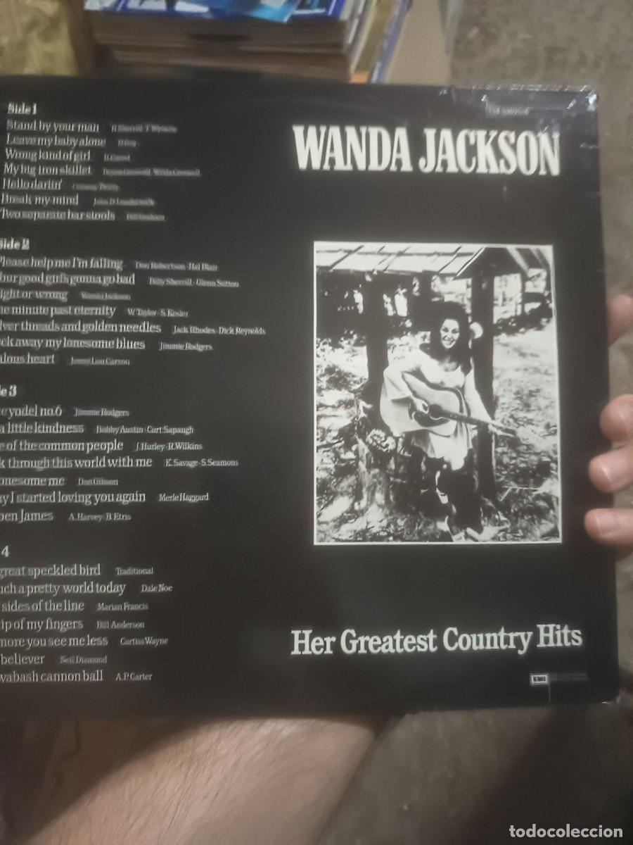 Discos de vinilo: DISCO LP DOBLE WANDA JACKSON - Foto 3