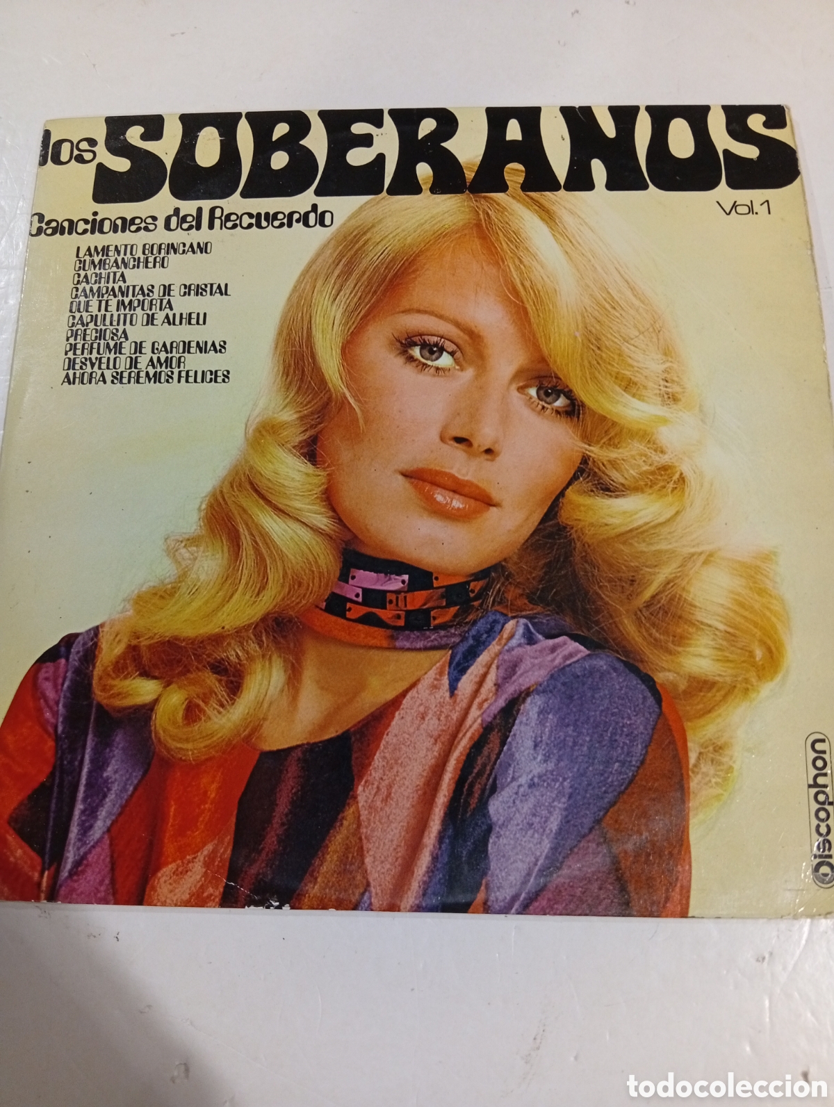 Discos de vinilo: Los Soberanos Canciones del recuerdo vol.1