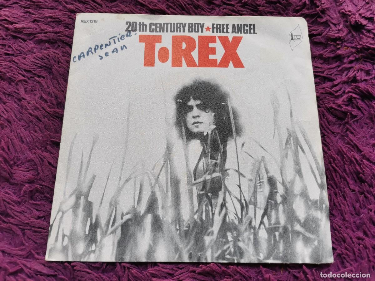 Discos de vinilo: T. Rex &ndash; 20th Century Boy Vinilo 7&rdquo; Single 1973 France REX 1318