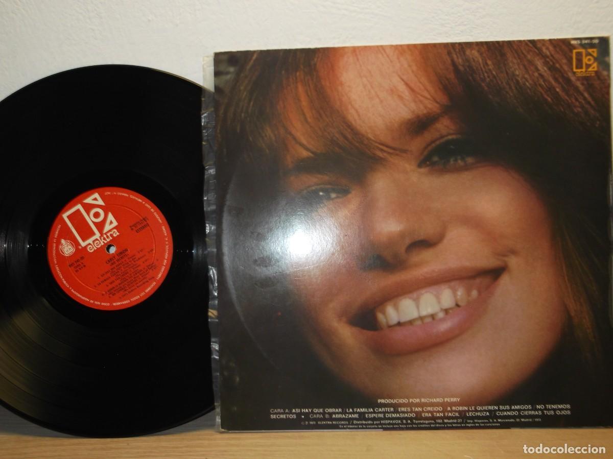 Discos de vinilo: Carly Simon &ndash; No Secrets LP 1973 - Foto 2