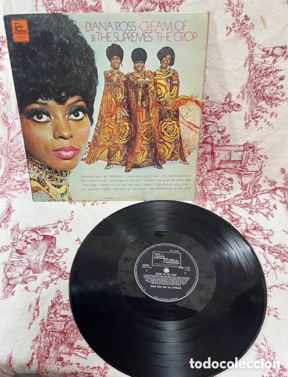 Discos de vinilo: Diana Ross & The Supremes - Cream of the Crop LP