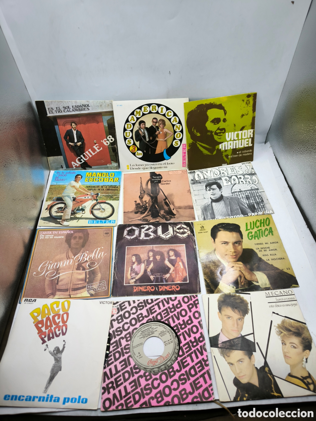 Disques de vinyle: 112 Singles M&uacute;sica espa&ntilde;ola a&ntilde;os 50/60/70/80