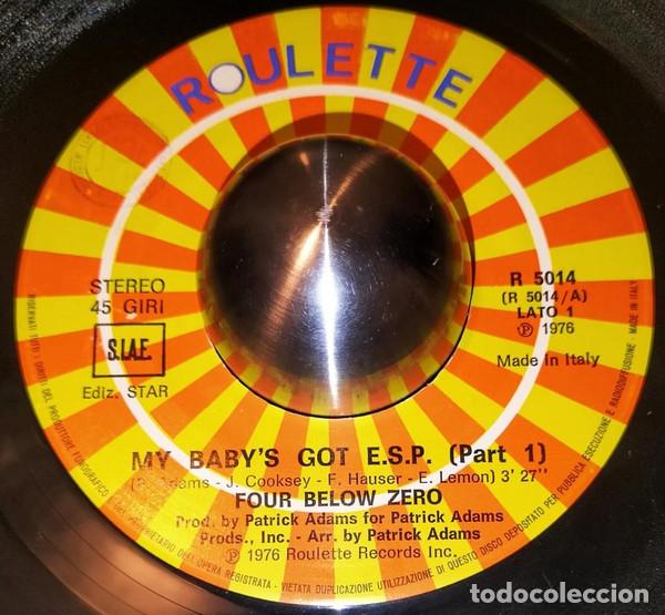 Discos de vinilo: Four Below Zero &ndash; My Babys Got E.S.P. (Vinyl, Roulette R 5014) - Foto 2