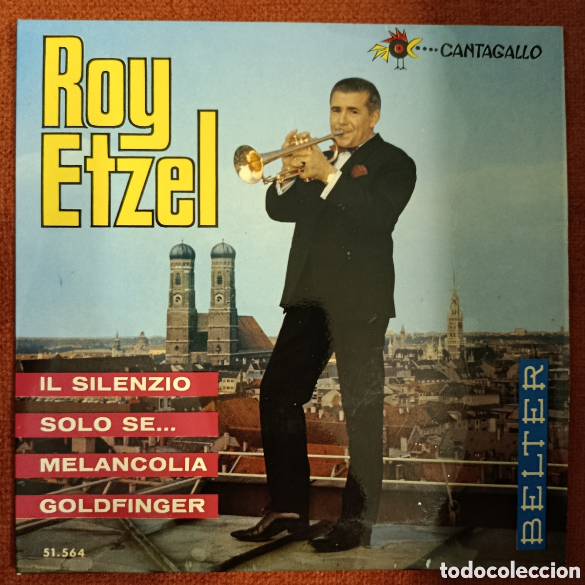 Discos de vinilo: Il Silenzio. Roy Etzel. Vinyl - 7&rdquo;, 45 RPM, EP