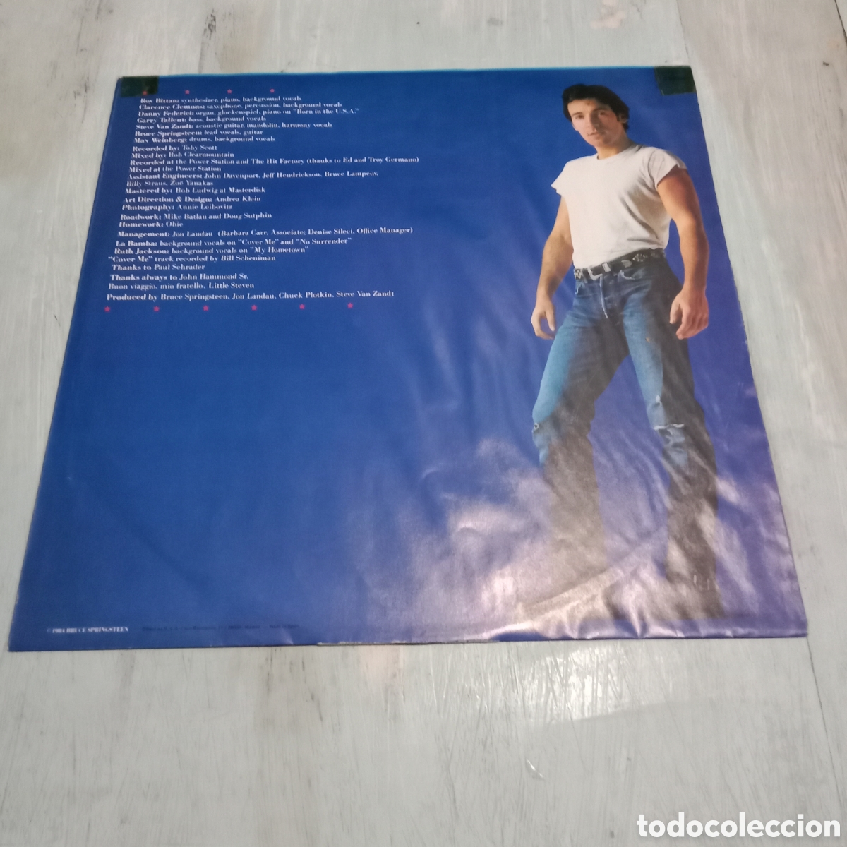 Discos de vinilo: BRUCE SPRINGSTEEN - BORN IN THE U.S.A. - LP - Foto 7