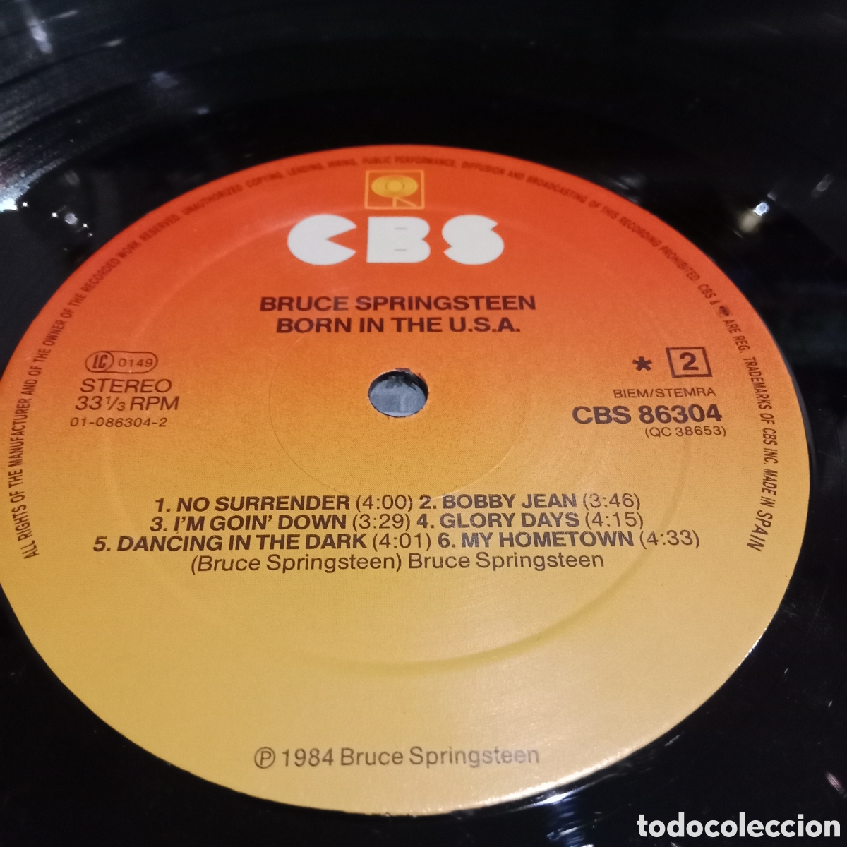 Discos de vinilo: BRUCE SPRINGSTEEN - BORN IN THE U.S.A. - LP - Foto 11
