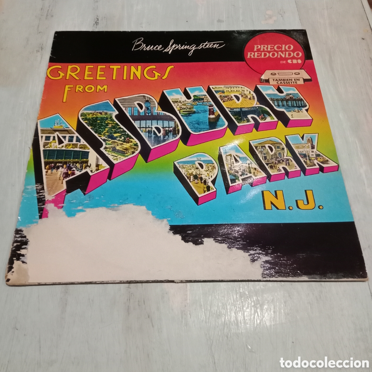 Discos de vinilo: BRUCE SPRINGSTEEN - GREETINGS FROM ASBURY PARK N.J. - Lp