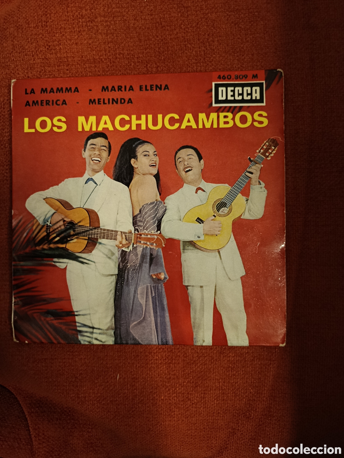Discos de vinilo: La Mamma. Los Machucambos. Vinyl - 7&rdquo;, 45 RPM, EP