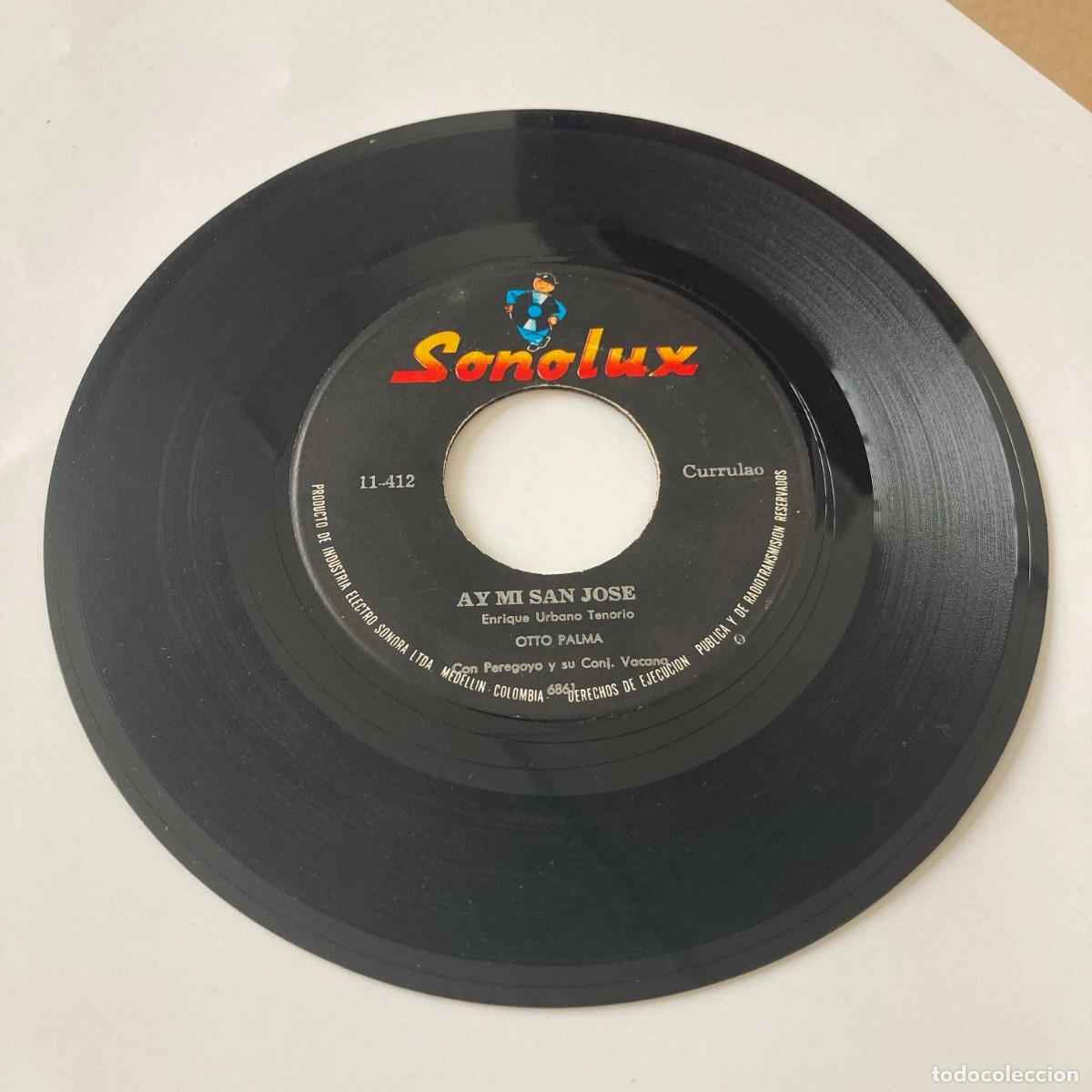 Discos de vinilo: VINILO SINGLE EP OTTO PALMA, AY MI SAN JOSE, MI PEREGOYO, ENRIQUE URBANO TENORIO, SONOLUX 11-412