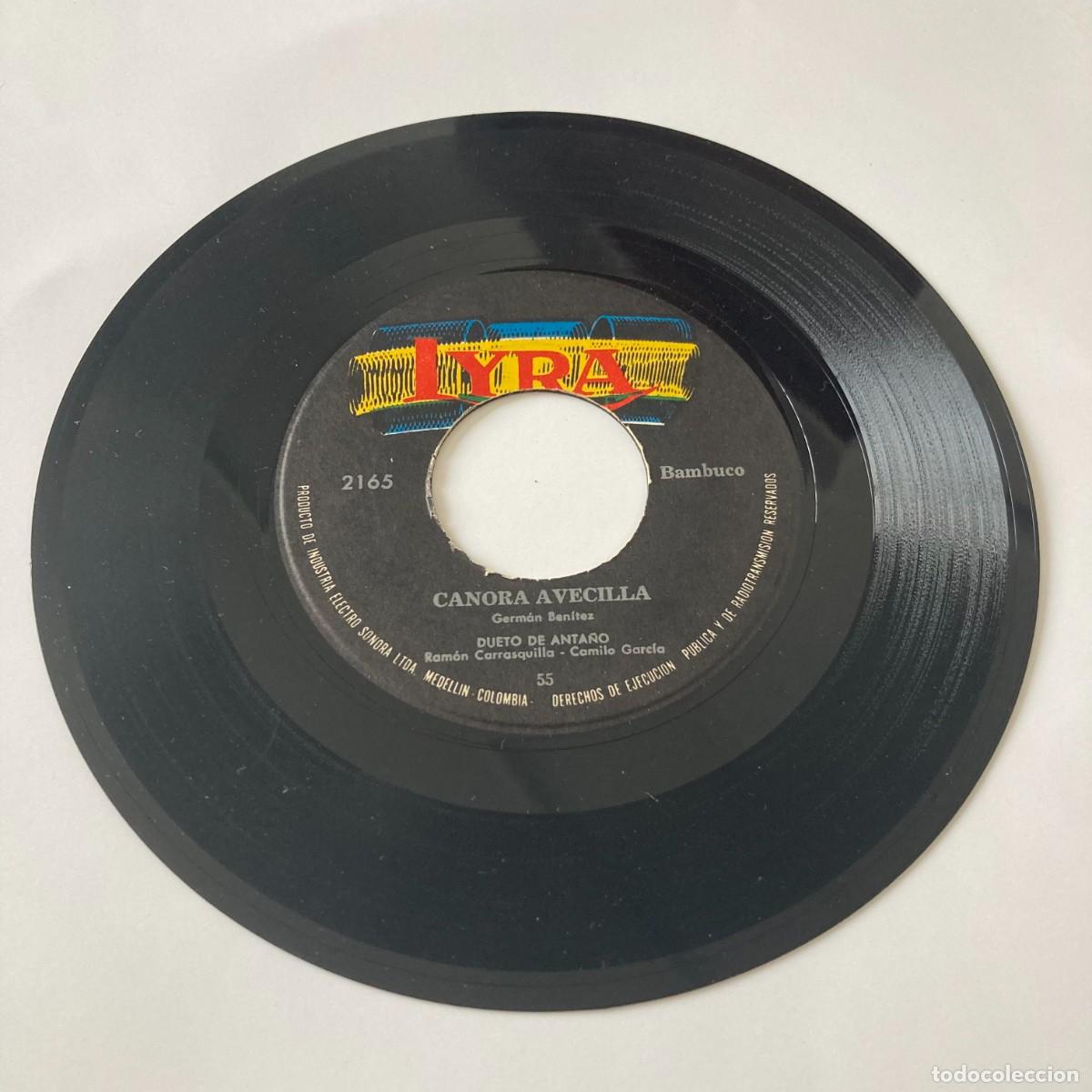 Discos de vinilo: VINILO SINGLE EP DUETO DE ANTA&Ntilde;O, CANORA AVECILLA, GERM&Aacute;N BEN&Iacute;TEZ, LAS ACACIAS JORGE MOLINA, LYRA