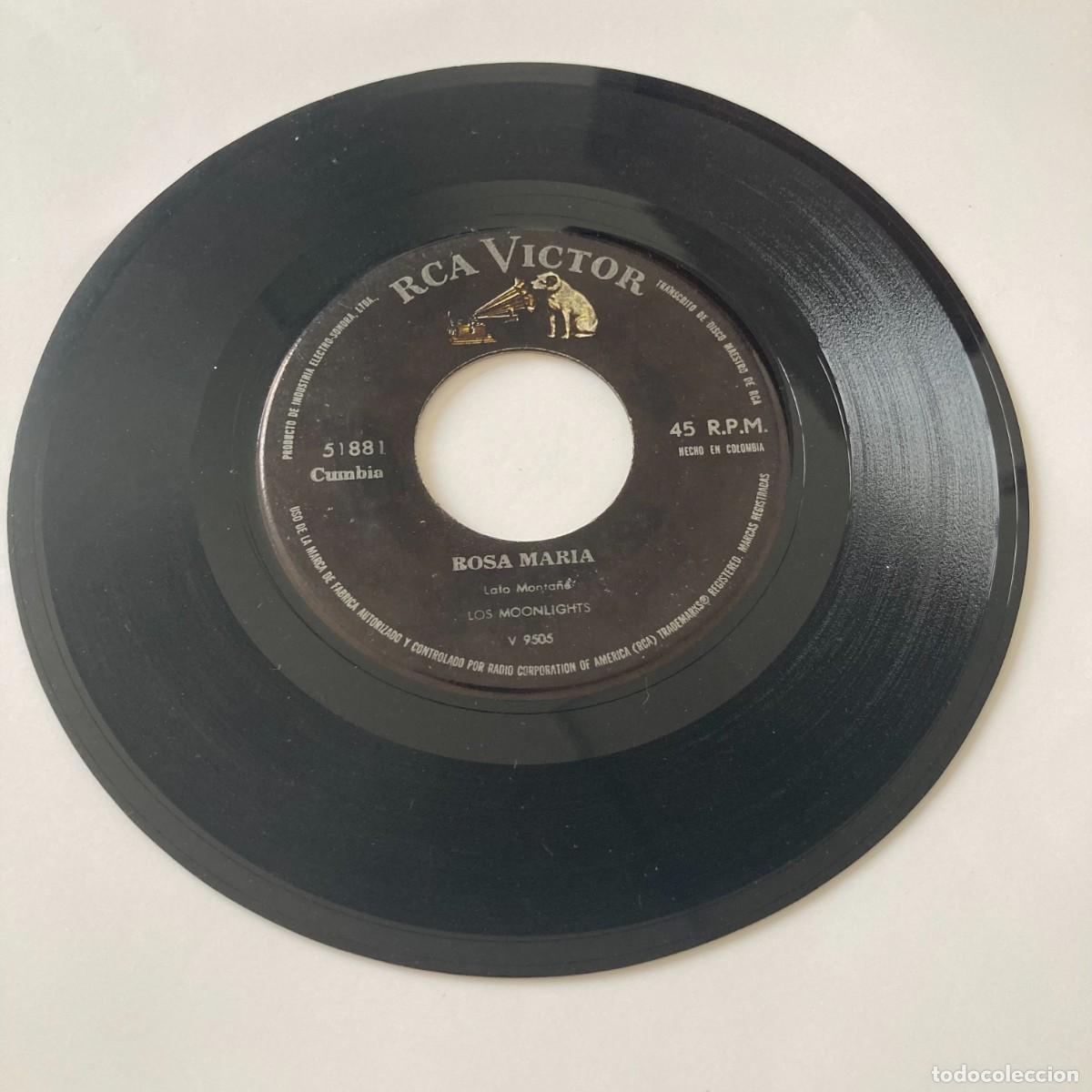 Discos de vinilo: VINILO SINGLE EP LOS MOONLIGHTS, ROSA MARIA LALO MONTA&Ntilde;O, LA ARA&Ntilde;A GABRIEL GALLARDO, RCA VICTOR