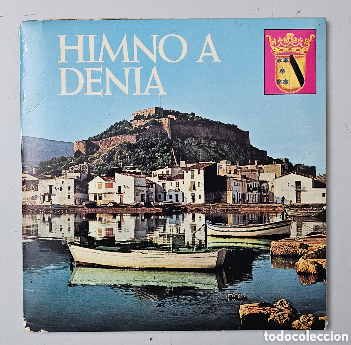 Discos de vinilo: 2x7&rdquo; AGRUPACION MUSICAL DE DENIA - Himno a Denia (Espa&ntilde;a - Iberia - 1974) PORTADA DOBLE 2 DISCOS