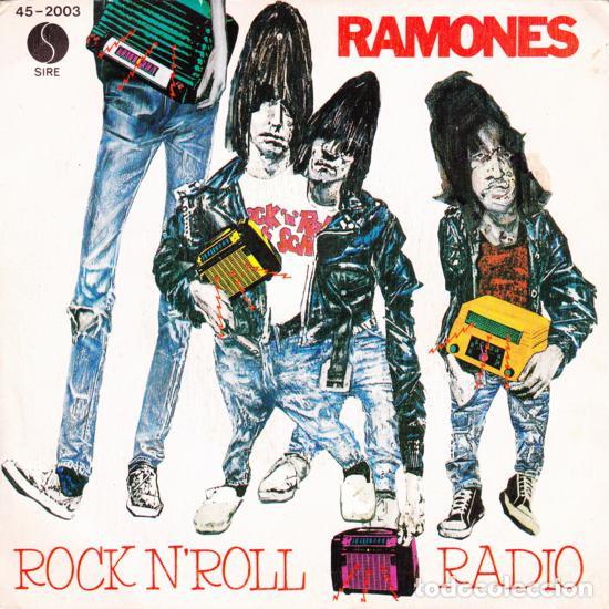 Discos de vinilo: Ramones &ndash; Rock N'Roll Radio (Vinyl, Sire 45-2003)