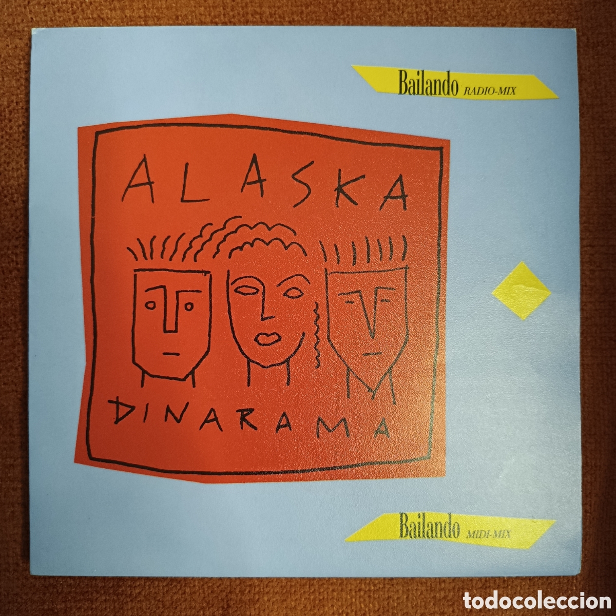 Discos de vinilo: Bailando. Alaska y Dinarama. Vinyl - 7&rdquo;, 45 RPM, Single, Stereo