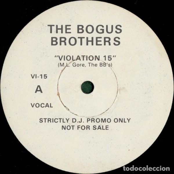 Discos de vinilo: The Bogus Brothers &ndash; Violation 15 (Vinyl, Not On Label (Depeche Mode) VI-15)