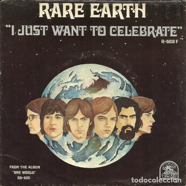 Discos de vinilo: Rare Earth &ndash; I Just Want To Celebrate (Vinyl, Rare Earth R 5031F)