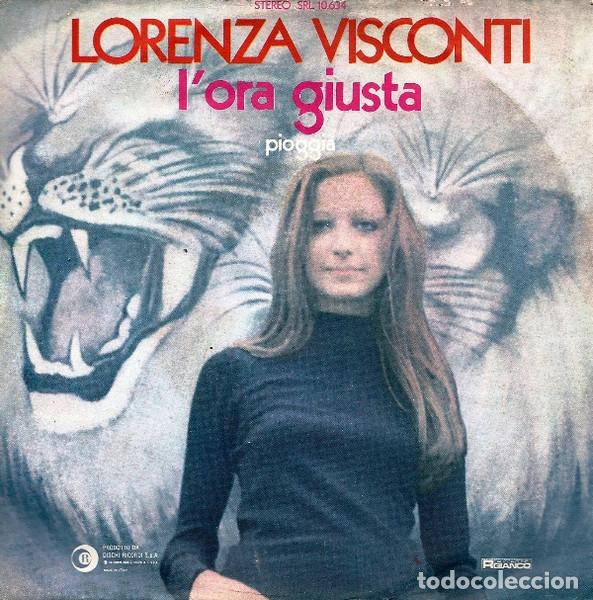 Discos de vinilo: Lorenza Visconti &ndash; L'Ora Giusta (Vinyl, Ricordi SRL.10634)