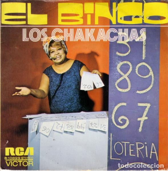 Discos de vinilo: Los Chakachas &ndash; El Bingo (Vinyl, RCA Victor 3-10899)