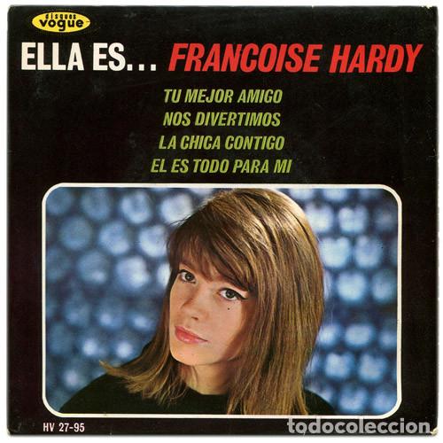 Discos de vinilo: Francoise Hardy &ndash; Ella Es... Francoise Hardy (Vinyl, Hispavox HV 27-95)
