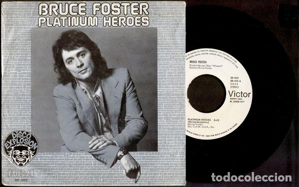 Discos de vinilo: Bruce Foster &ndash; Platinum Heroes (Vinyl, RCA XB-1029)