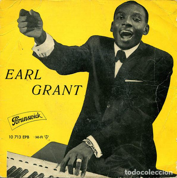 Discos de vinilo: Earl Grant &ndash; Earl Grant (Vinyl, Brunswick 10 713 EPB)
