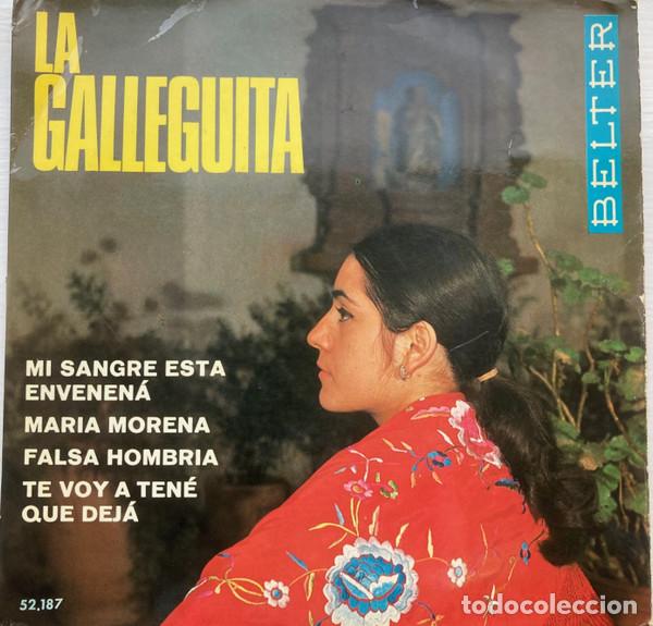 Discos de vinilo: La Galleguita &ndash; Mi Sangre Est&aacute; Envenen&aacute; (Vinyl, Belter 52.187)