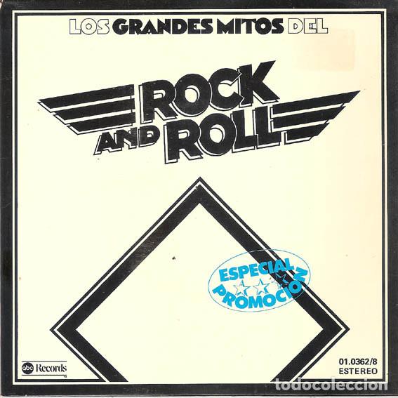 Vinyl records: Various &ndash; Los Grandes Mitos Del Rock And Roll (Vinyl, ABC Records 01.0362/8)