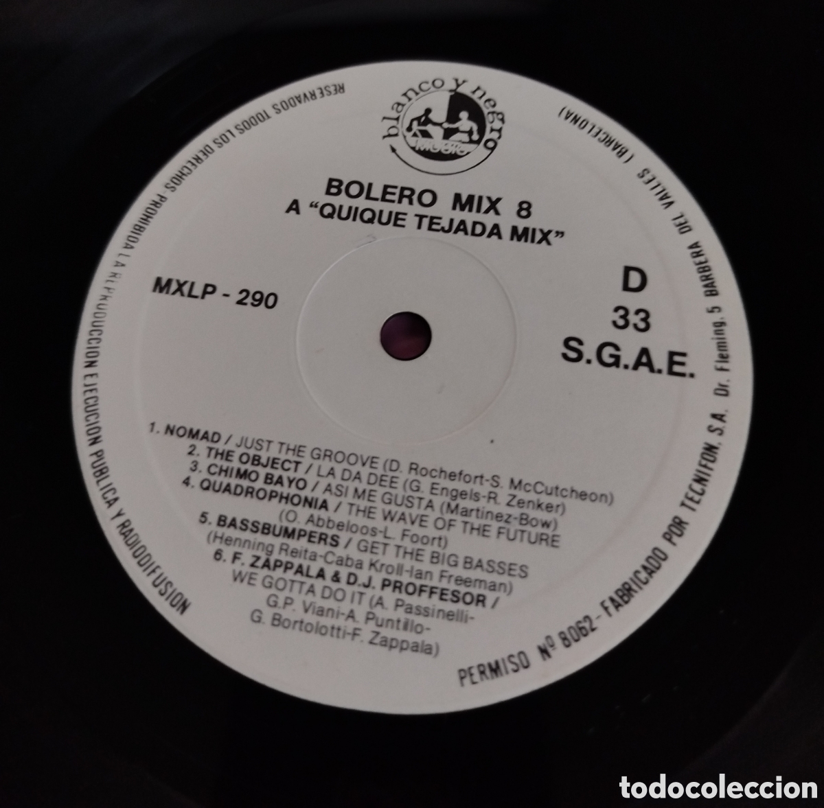 Discos de vinilo: Bolero mix 8. VV.AA. Doble LP - Foto 3