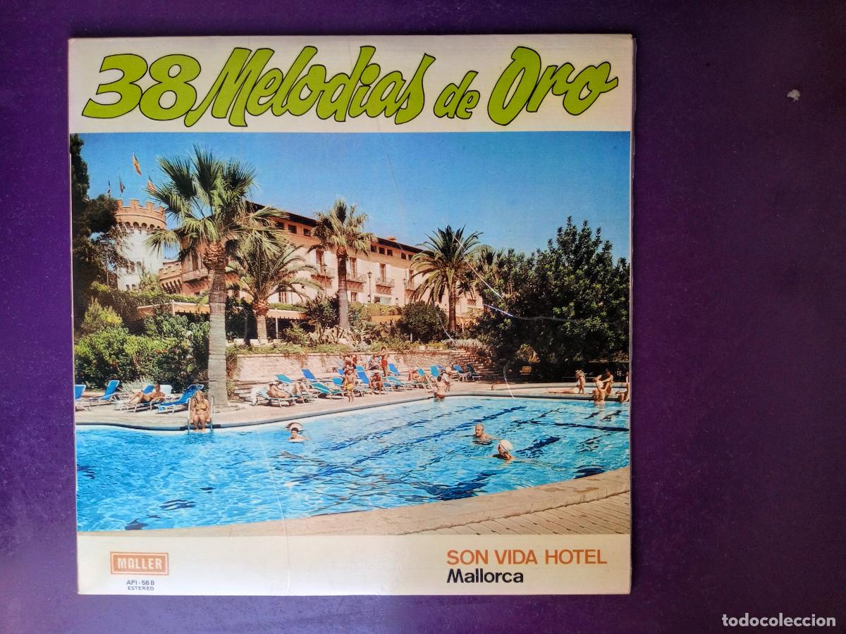 Discos de vinilo: Argimiro Sampedro &lrm;&ndash; 38 Melodias De Oro - LP MALLER 1980 - EASY LISTENING, LOUNGE