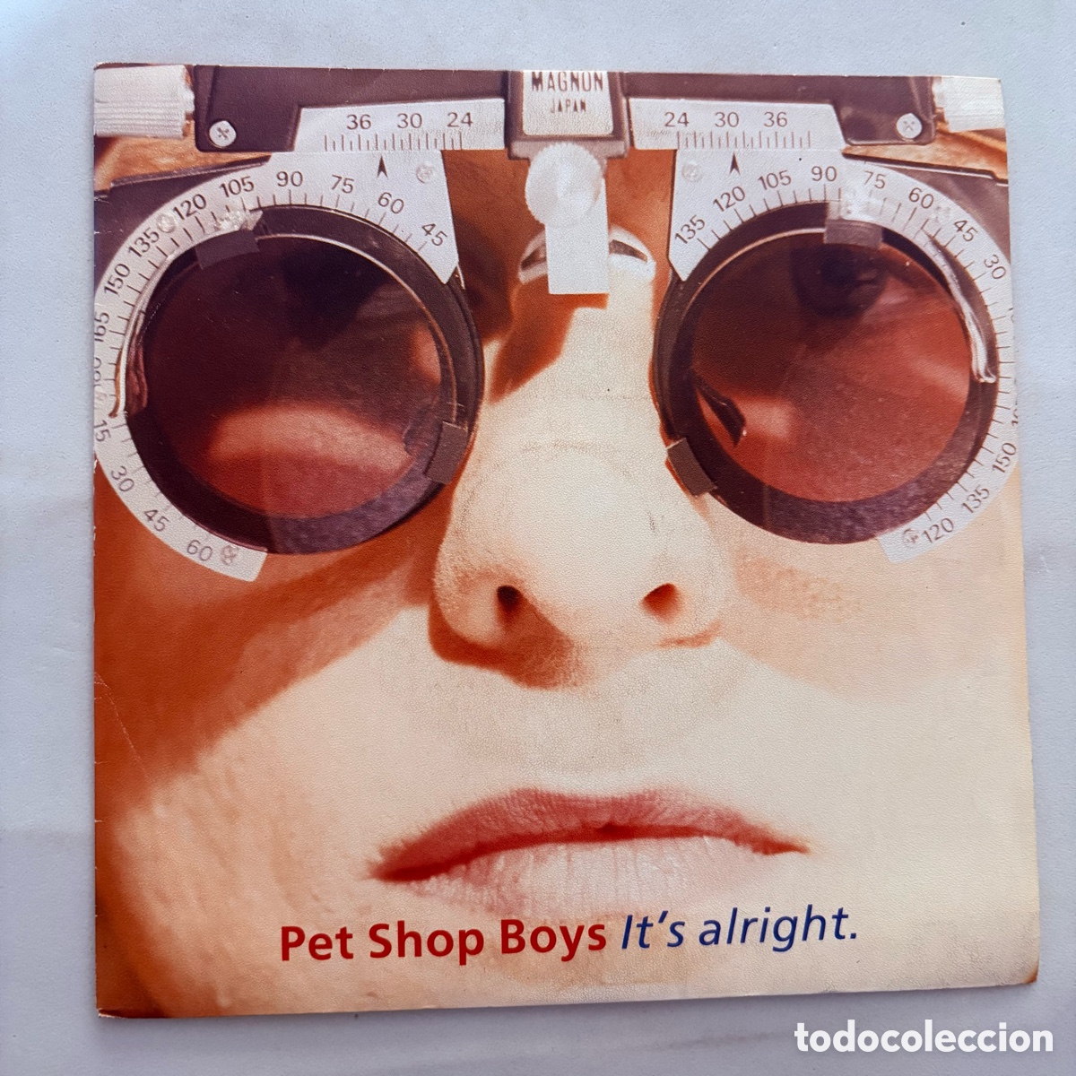 Discos de vinilo: single 7'' Pet Shop Boys &ndash; It's Alright edicion espa&ntilde;ola de 1989