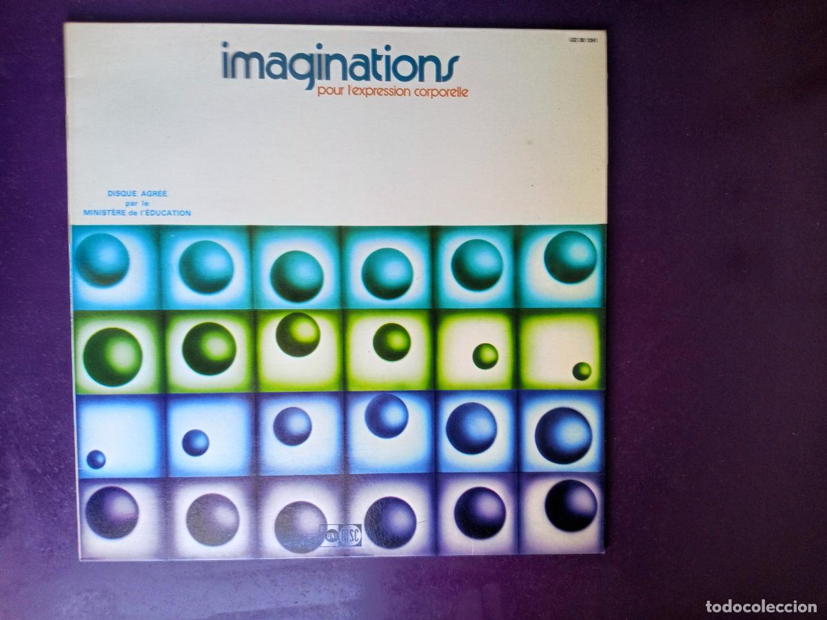 Discos de vinilo: Andre Huet, Eric Thibor &lrm;&ndash; Imaginations Pour L'Expression Corporelle - LP UNIDISC FRANCIA - ELECTRO