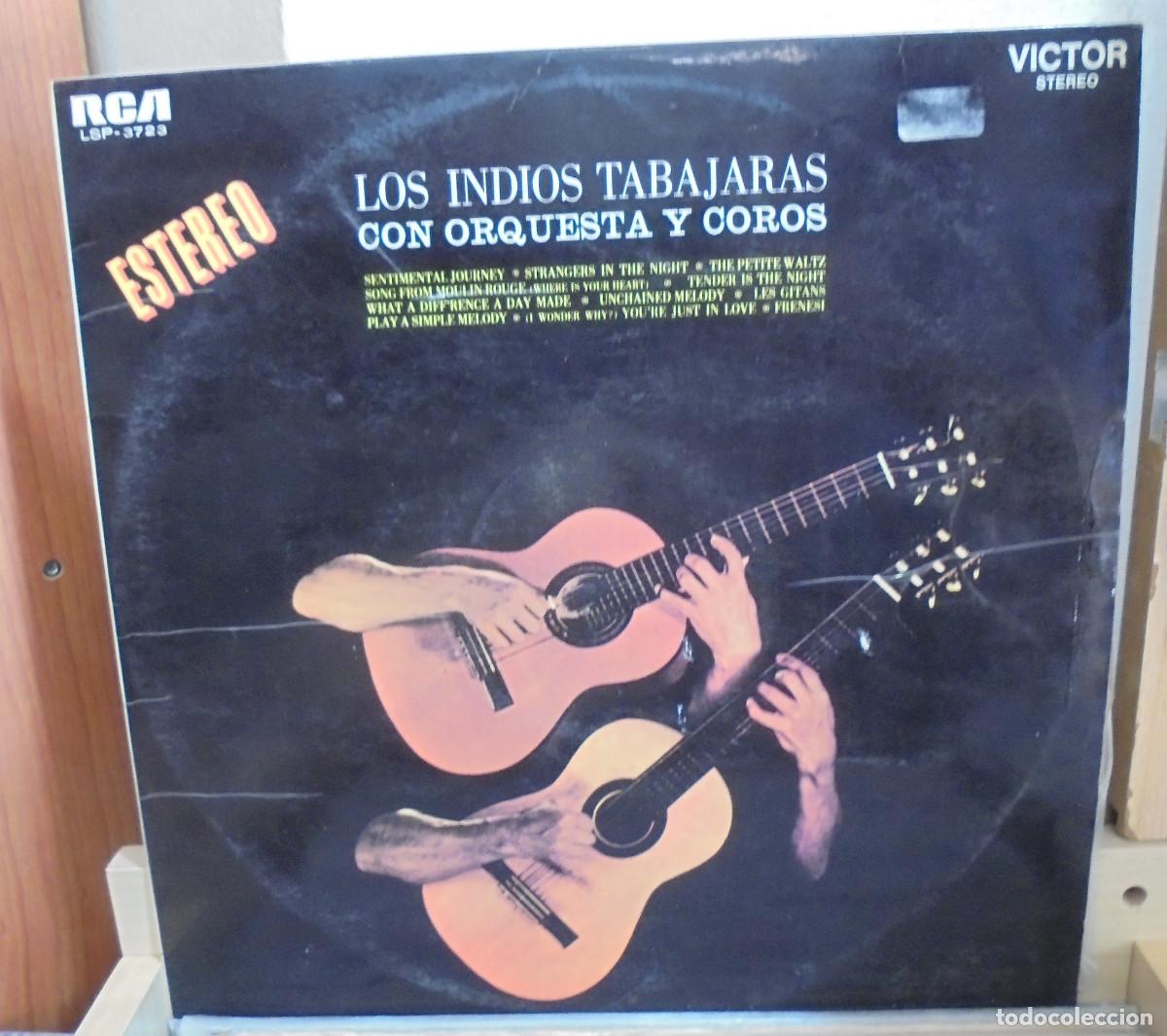 Discos de vinilo: Los Indios Tabajaras con orquesta y coros. RCA 1970 -- LP