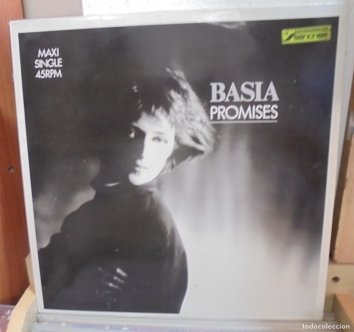 Discos de vinilo: Basia. Promises. Portrait 1987 -- Maxi-Single - Foto 1